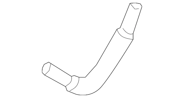 Engine Coolant Hose - Nissan (14055-5NA5A)