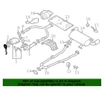 Catalytic Converter Gasket - Nissan (14445-5CB0A) - view 5