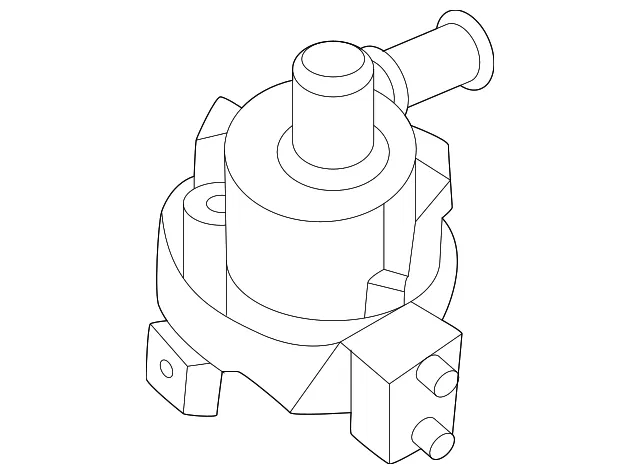 Engine Auxiliary Water Pump - Nissan (144B0-00Q0A)