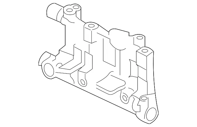 Exhaust Gas Re-Circulation (Egr) Cooler Bracket - Nissan (14715-EZ40A)