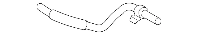 Solenoid Valve Tube - Driver's Side (LH) - Nissan (14912-1LA4B)