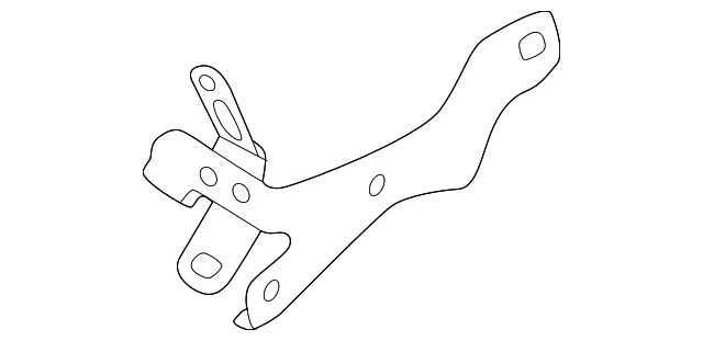 Vapor Canister Purge Solenoid Bracket - Nissan (14932-6RA0A)