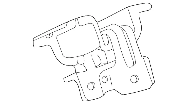 Driver Side Engine Frame Side Mount - ACDelco (15829219) - view 4