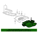 Engine Compartment Lower Noise Shield - GM (15835283) - view 5