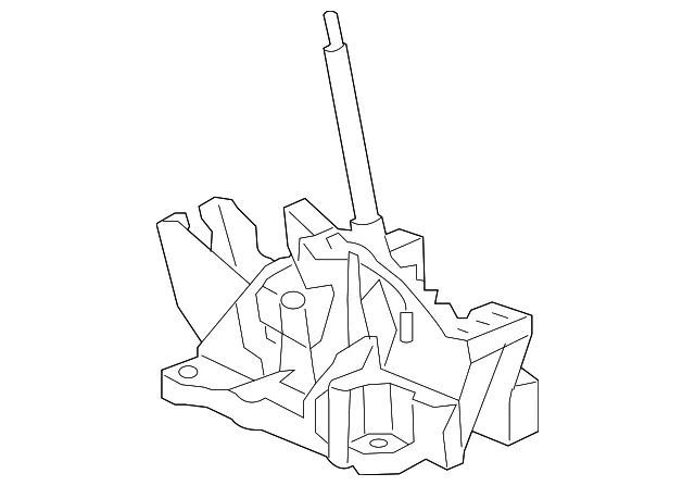 Automatic Transmission Shift Lever Assembly - GM (15835451) - view 4