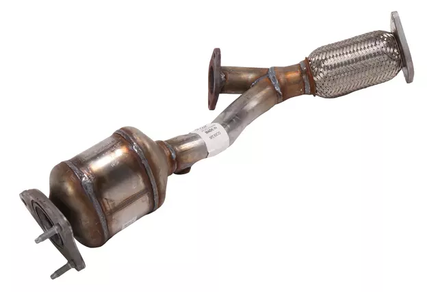 3-Way Catalytic Converter with Pipes and Gasket - GM (15947647)