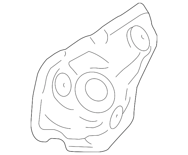 Exhaust Manifold Heat Shield - Nissan (16590-1AA0A)