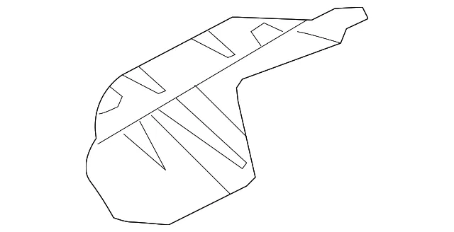 Exhaust Manifold Heat Shield - Nissan (16590-6HT0B)