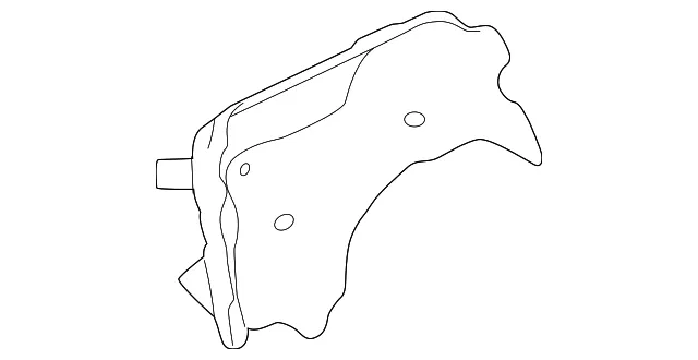 Exhaust Manifold Heat Shield - Nissan (16590-9BT0B)