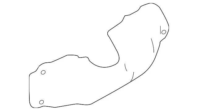 Exhaust Manifold Heat Shield - Nissan (16590-BV80A)