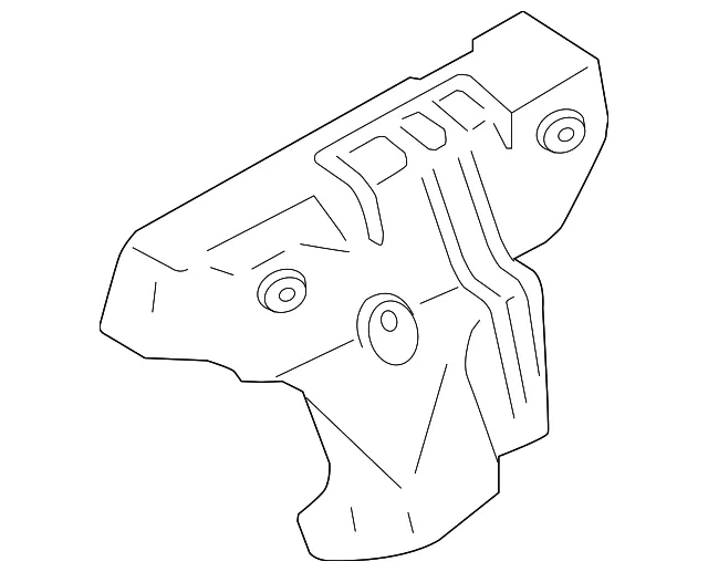 Exhaust Manifold Heat Shield - Nissan (16590-JA10B) - view 2