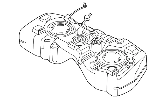 Fuel Tank - Nissan (17202-7LG0A)