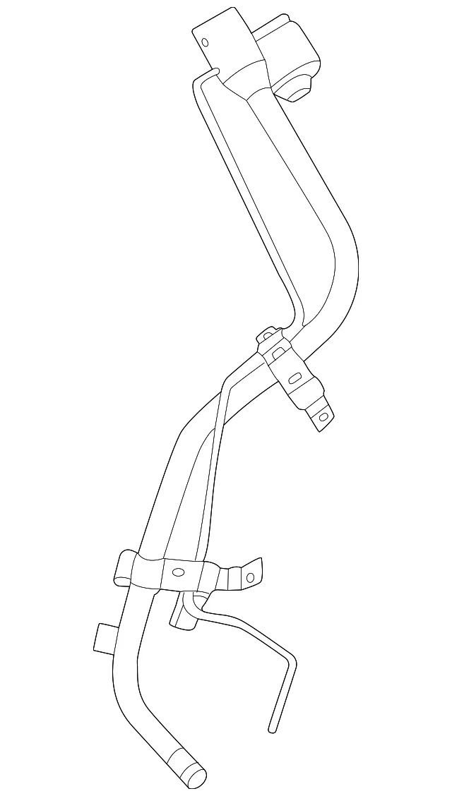 Fuel Tank Filler Neck - Nissan (17221-6LB0B)