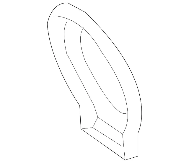 Fuel Filler Neck Seal - Nissan (17240-AN000) - view 2