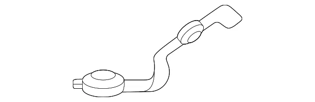 Fuel Filler Neck Bracket - Nissan (17242-7BA0A)