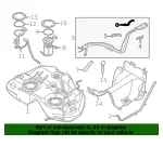 Fuel Filler Neck Bracket - Nissan (17242-7BA0A) - view 4