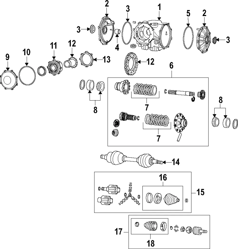 Differential Asm - GM (19132907)