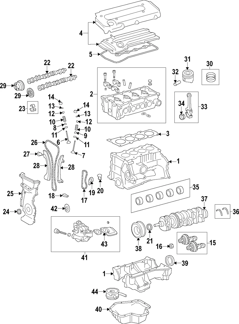 Engine Crankshaft - GM (19185340) - view 2