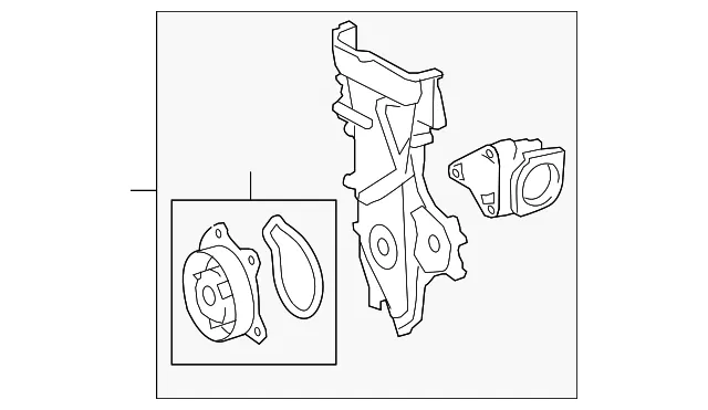 Front Engine Cover - GM (19205314) - view 3
