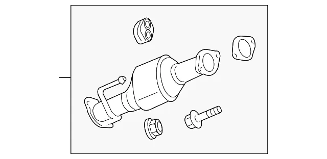 Catalytic Converter - GM (19418968)