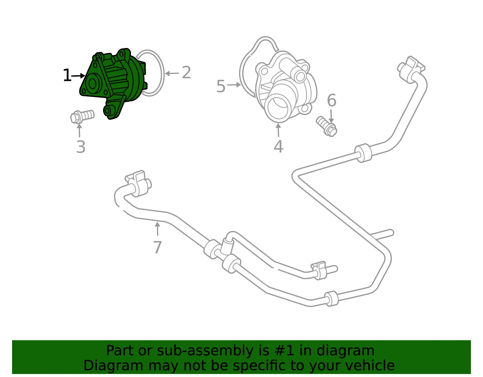 Engine Water Pump - Mazda (1F70-15-100A) - view 4