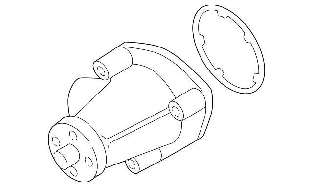 Water Pump Assembly - Mazda (1f0015010)