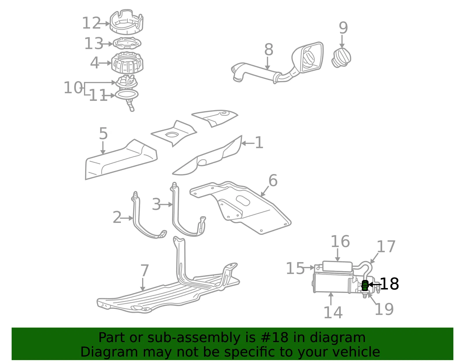 Vapor Canister Purge Solenoid - Mazda (1f2213975) - view 2
