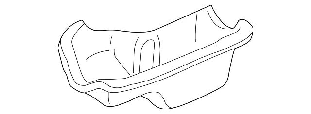 Oil Pan - Mazda (1f6110400)