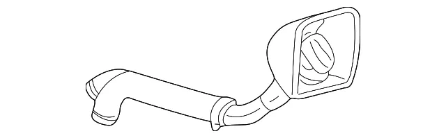 Fuel Tank Filler Neck - Mazda (1fab42210)