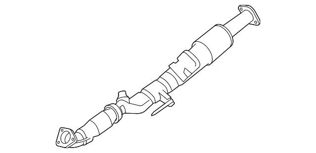 Catalytic Converter - Nissan (20010-ZX10A)