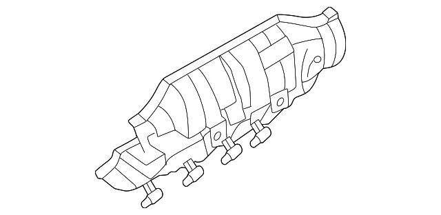 Catalytic Converter Heat Shield - Nissan (20816-6RH0A)