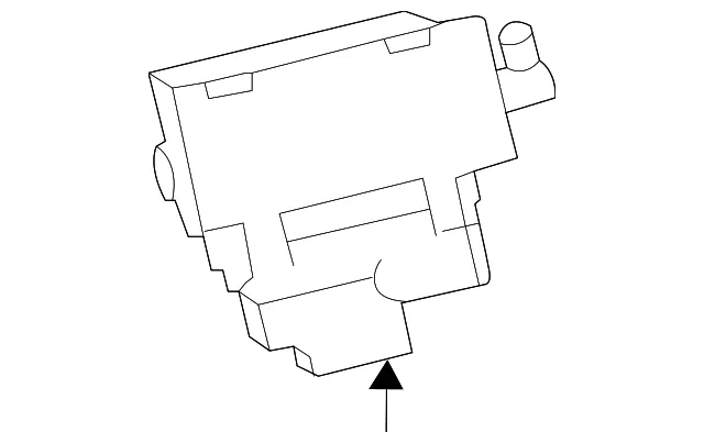Shift Interlock Solenoid - GM (20860378) - view 3