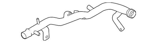Engine Coolant Pipe - Nissan (21021-9BU0A)