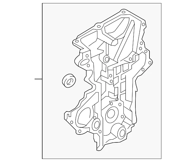 Engine Timing Cover - Kia (21350-2E450)