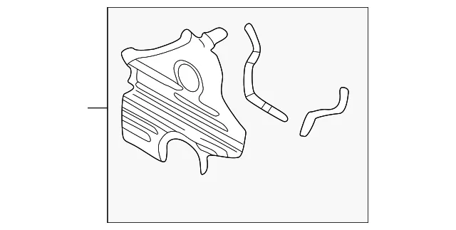 Outer Timing Cover - Kia (21351-37500)