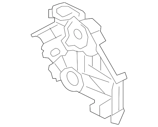 Lower Timing Cover - Kia (21351-3F400)