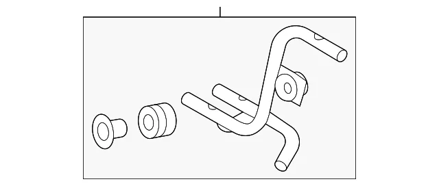 Engine Oil Cooler Line - Nissan (21356-5CE0A)