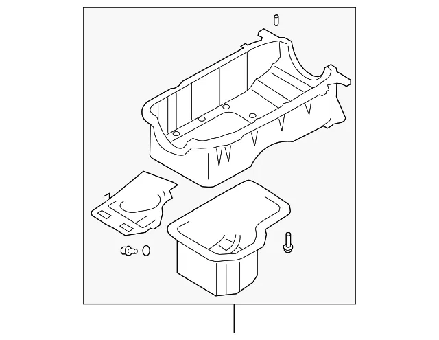 Oil Pan - Kia (21520-39601)