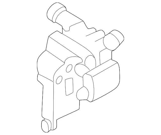 Engine Auxiliary Water Pump - Nissan (21580-6GP5A)