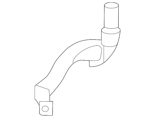 Engine Coolant Overflow Hose - Nissan (21742-5CF0A)