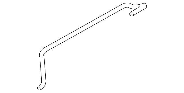 Engine Coolant Overflow Hose - Nissan (21743-JF00A)