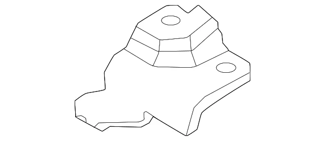 Vapor Canister Purge Solenoid Bracket - Nissan (22316-6KA0A)