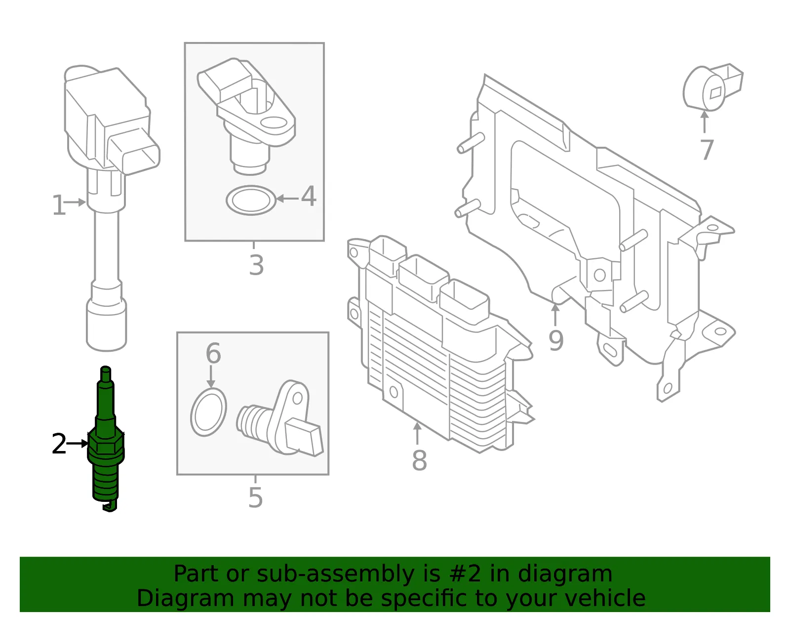 Spark Plug - Nissan (22401-CK81B) - view 5