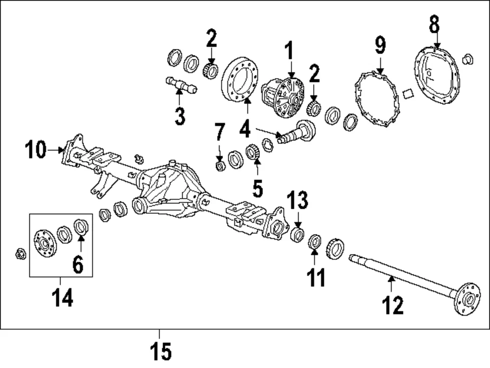 Differential Case - ACDelco (22943117) - view 3