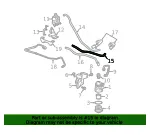 Engine Coolant Hose - GM (22986591) - view 4