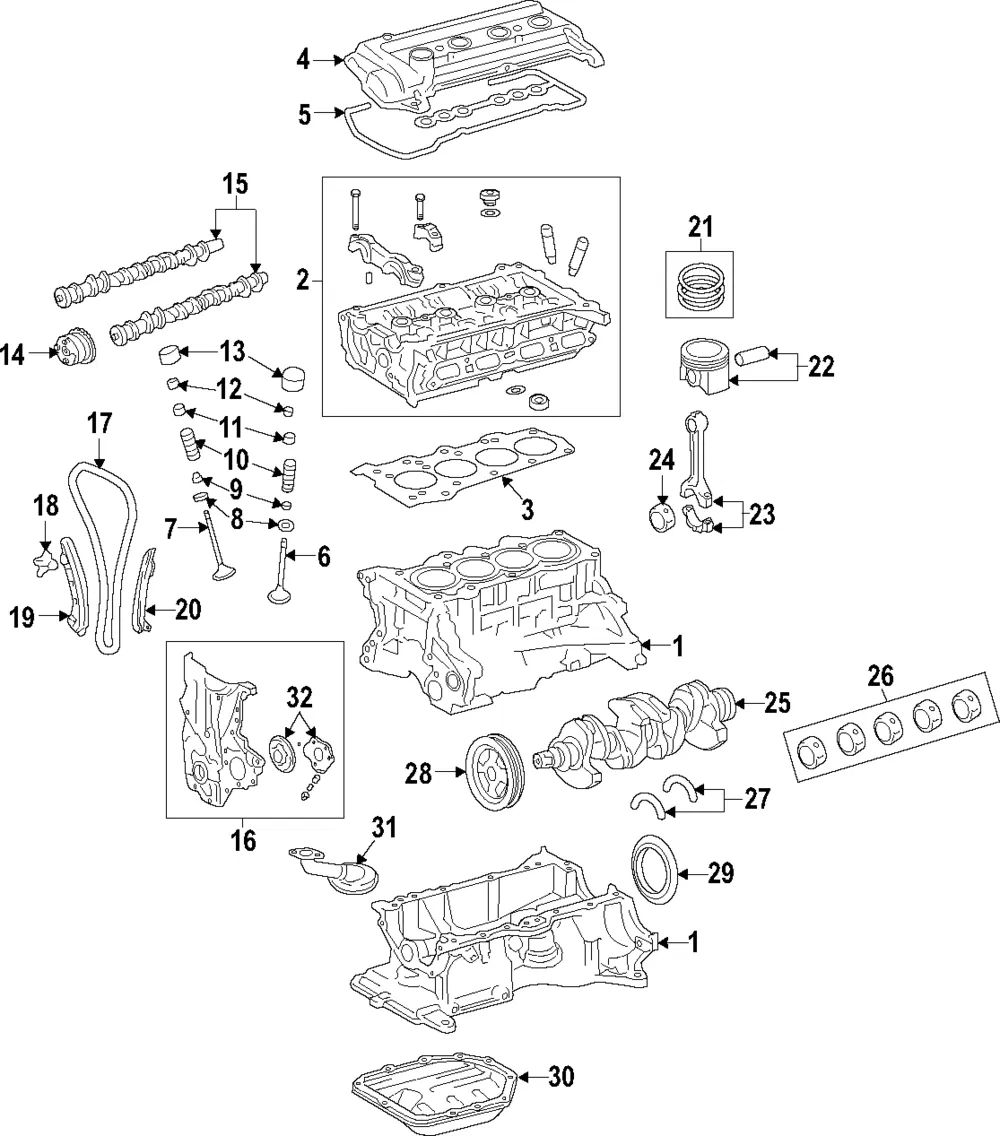 Piston Ring Set - Kia (23040-2BCA0)