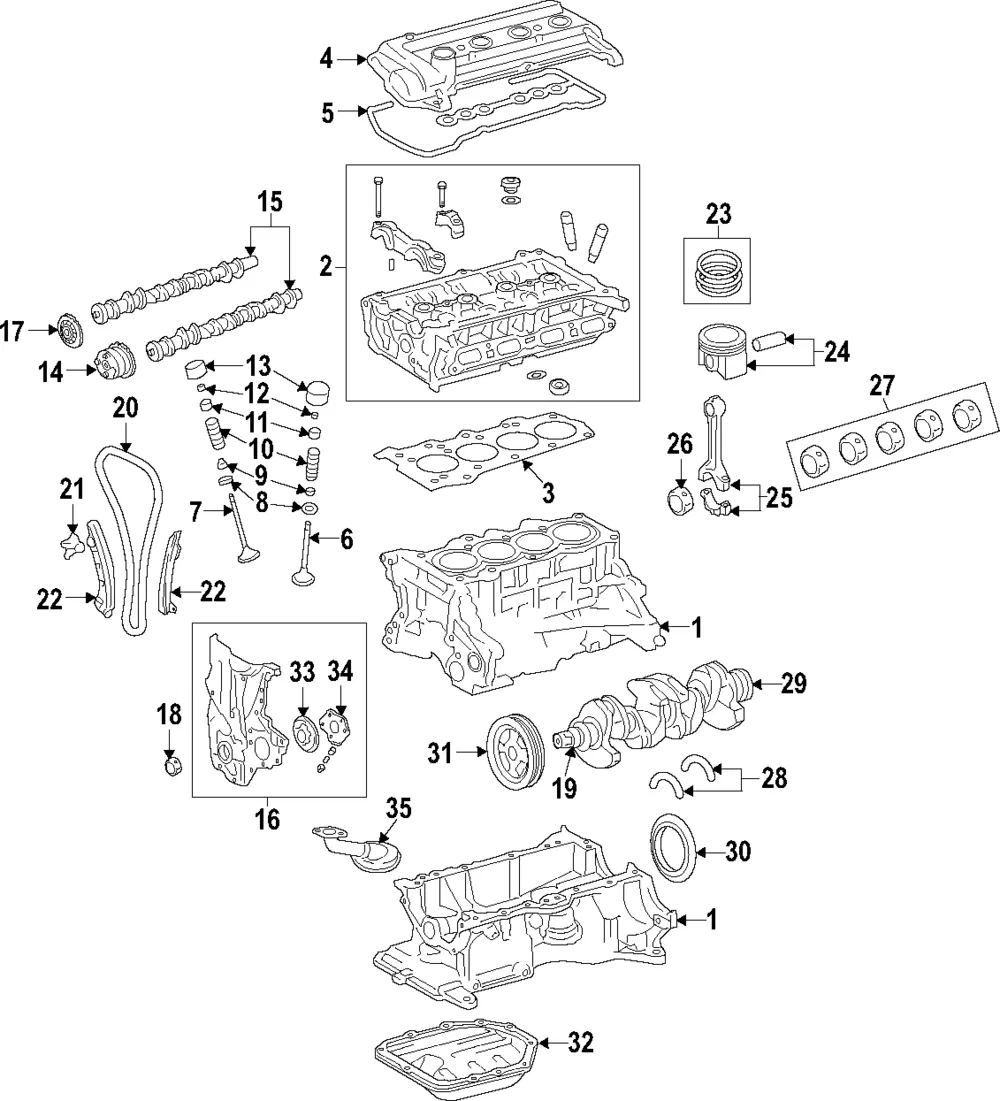 Piston - Kia (23041-2BAB1)
