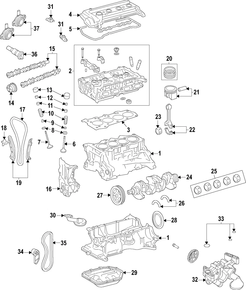 Engine Piston - Kia (23041-2M751)
