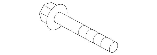 Crankshaft Pulley Bolt - Kia (23127-2S000)
