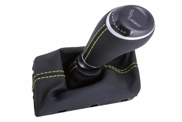 Lark Yellow Automatic Transmission Shift Lever Knob - GM (23212296)